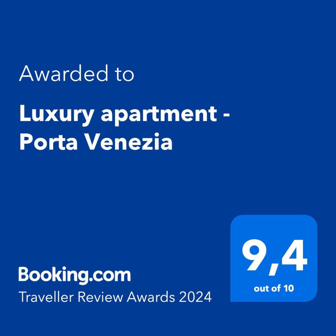 Luxury Apartment - Porta Venezia Milano Exteriör bild
